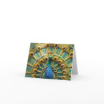 Proud as a Peacock Note Cards