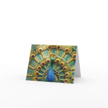 Proud as a Peacock Note Cards by JeanBHall Proud as a Peacock Note Cards