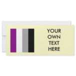 Proud Asexual Full Color Rack Card
