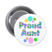 Proud Aunt Buttons