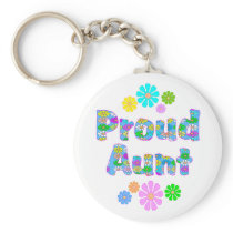 Proud Aunt Key Chains