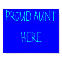 Proud Aunt posters by KatieHertel Proud Aunt posters
