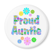 Proud Auntie magnets by TLArnold5 Proud Auntie magnets
