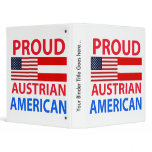 Proud Austrian American Binder