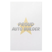 Proud Auto Builder Customized Stationery