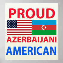 Proud Azerbaijani American Posters
