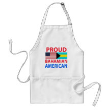 Proud Bahamian American Apron