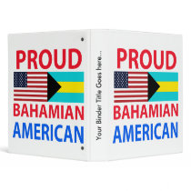 Proud Bahamian American Binders