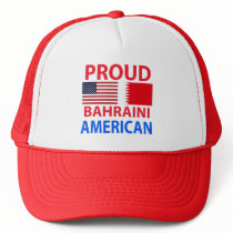 Proud Bahraini American Trucker Hat