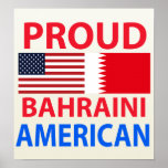 Proud Bahraini American Print
