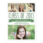 Proud Banner Graduation Announcement/Invitation postcards