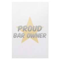 Proud Bar Owner Stationery Design