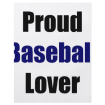Proud Baseball Lover Flyer