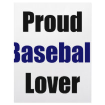Proud Baseball Lover letterhead