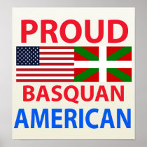 Proud Basquan American Print