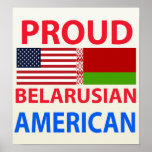Proud Belarusian American Poster