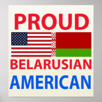 Proud Belarusian American Poster