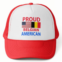 Proud Belgian American Mesh Hats