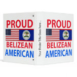 Proud Belizean American binders