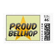Proud Bellhop Postage Stamp