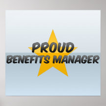 Proud Benefits Manager Poster
