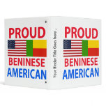 Proud Beninese American 3 Ring Binder