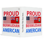 Proud Bermudian American 3 Ring Binders