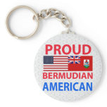 Proud Bermudian American Key Chains