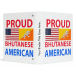 Proud Bhutanese American binders