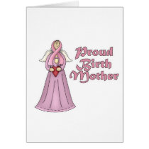 Proud Birth Mother Angel Design cards