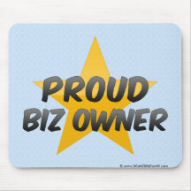 Proud Biz Owner Mouse Pad