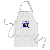 Proud Bosnian Grandpa aprons