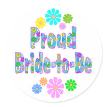 Proud Bride-to-Be stickers by TLArnold5 Proud Bride-to-Be stickers