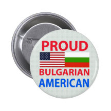 Proud Bulgarian American Button