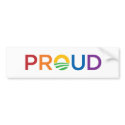 Proud bumper stickers