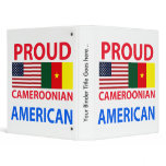 Proud Cameroonian American 3 Ring Binder