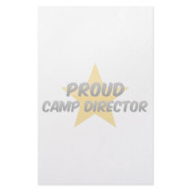 Proud Camp Director Customized Stationery