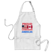 Proud Canadian American Apron