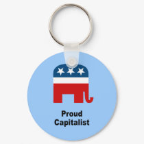 Proud Capitalist keychains