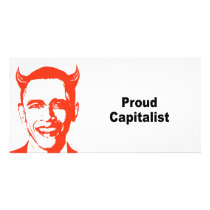 Proud Capitalist Photo Card Template