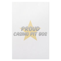 Proud Casino Pit Bos Custom Stationery