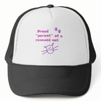 proud cat mesh hat