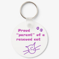 proud cat keychains
