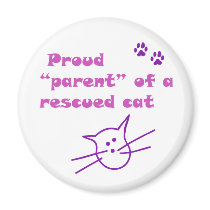 proud cat magnets by helpanimals proud cat magnets