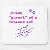 proud cat mousepads