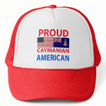 Proud Caymanian American Trucker Hats