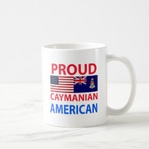Proud Caymanian American Mugs