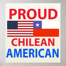 Proud Chilean American Print
