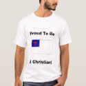 Proud Christian t-shirts