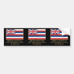 Proud Citizen of Hawaii Bumper Sticker